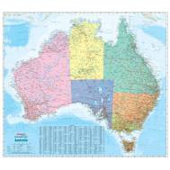 Australia Political Reference Map 